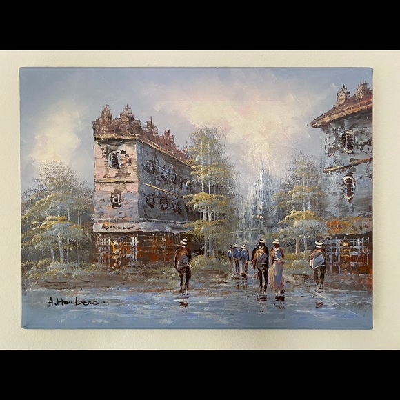 Antique Painting by a Listed Artist